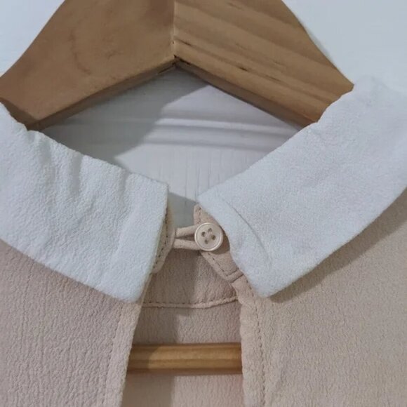 Aritzia Sunday Best | Patterson Short Sleeve Blouse in Blush - Picture 9 of 10